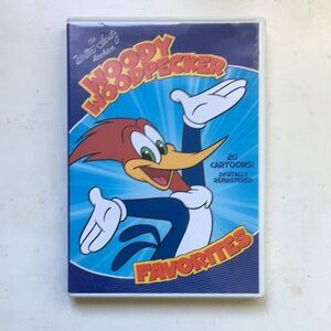 Woody Woodpecker Favorites Vintage Color Classic Cartoon DVD Family Friendly